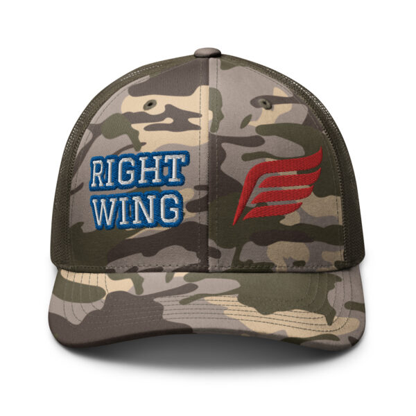 Right Wing Camouflage Trucker Hat