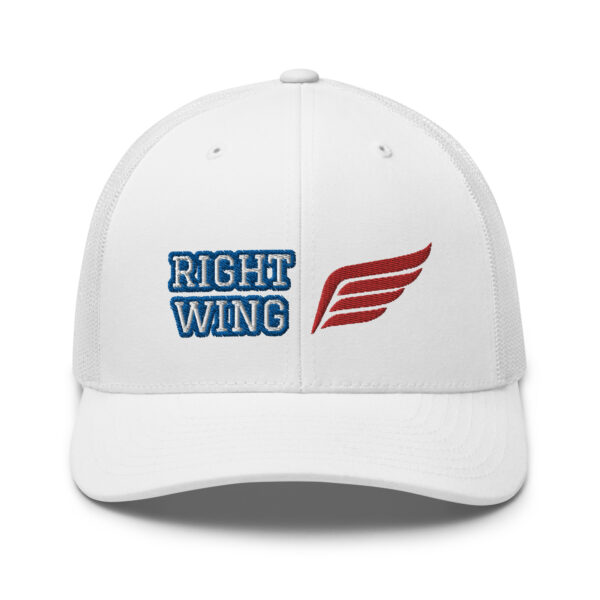 Right Wing White Trucker Hat