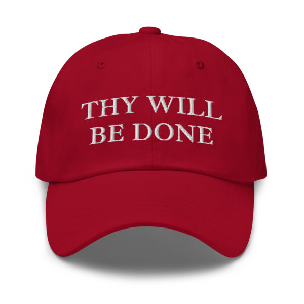 Thy Will Be Done Hat