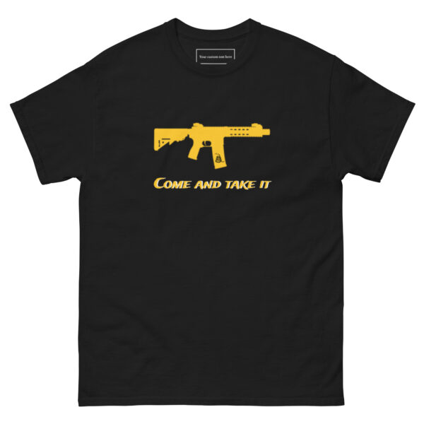 Come and take it AR Gadsden themed T-Shirt