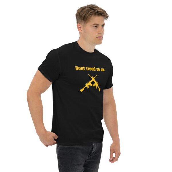 Don't tread on me crossed AR T-Shirt - Image 4