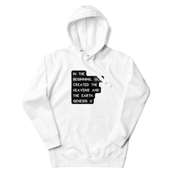 In the beginning Hoodie - Image 4