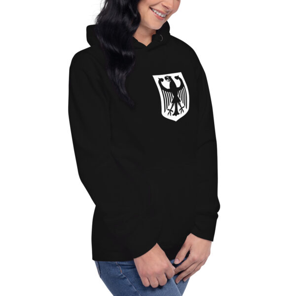 Bundesadler Schwarz Deutschland Hoodie - Image 4