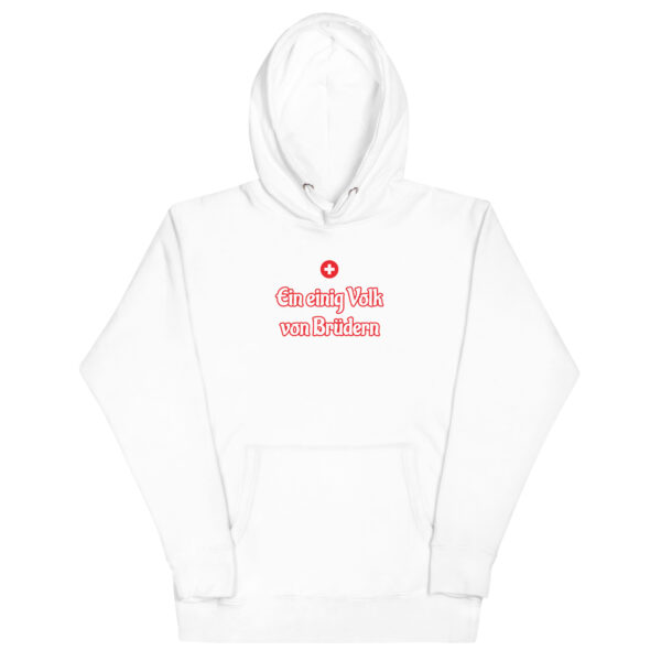 Ein einig Volk von Brüdern Schweiz Hoodie