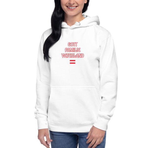 Gott Familie Vaterland Österreich Hoodie - Image 3