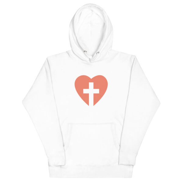 Heart & Cross Hoodie