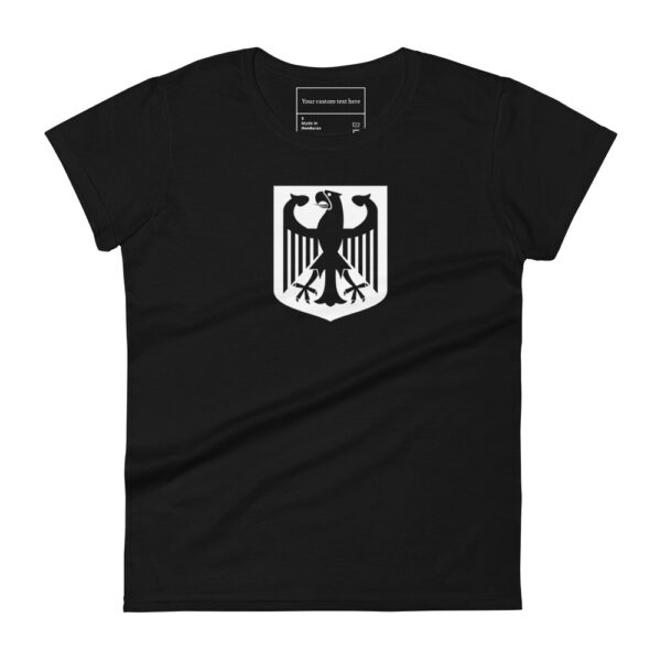 Bundesadler Deutschland Schwarz T-Shirt