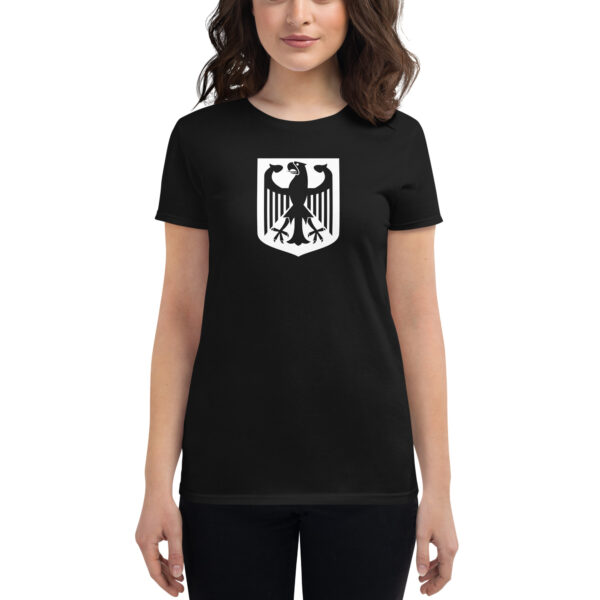 Bundesadler Deutschland Schwarz T-Shirt - Image 3