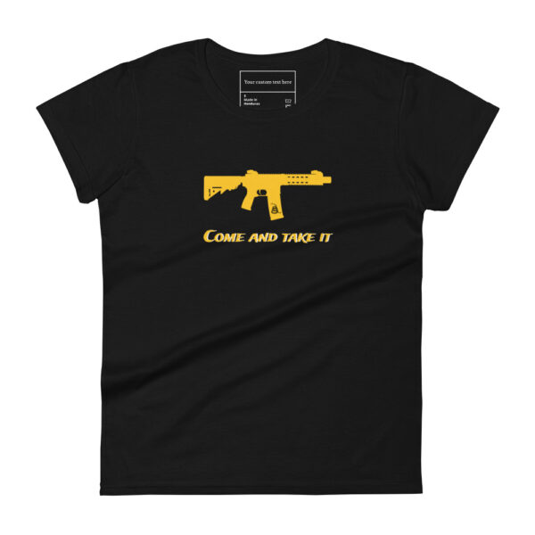 Come and take it AR Gadsden themed T-Shirt