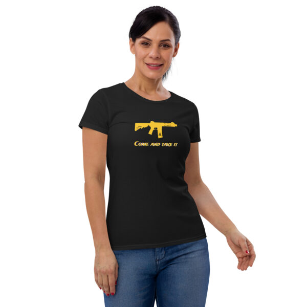 Come and take it AR Gadsden themed T-Shirt - Image 2