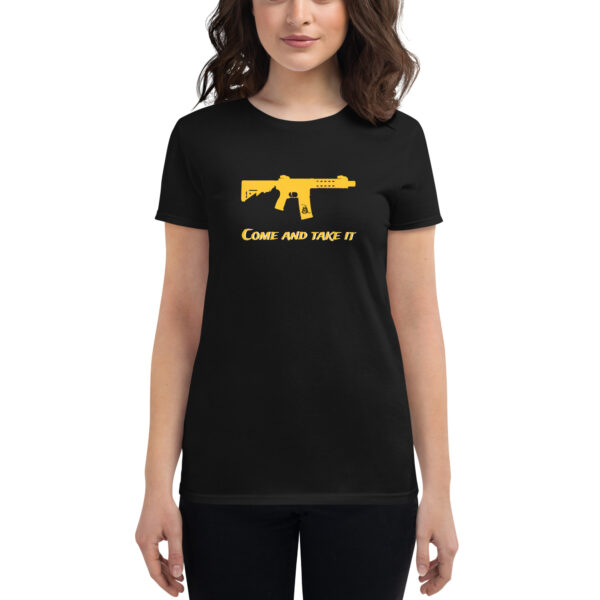 Come and take it AR Gadsden themed T-Shirt - Image 3