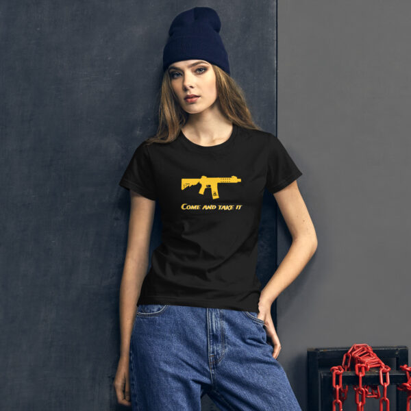 Come and take it AR Gadsden themed T-Shirt - Image 4