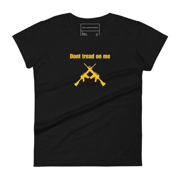 Don’t tread on me crossed AR T-Shirt