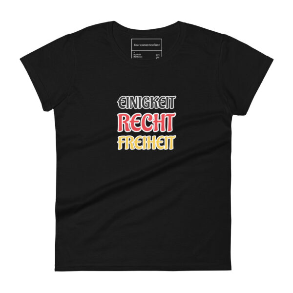 Einigkeit Recht Freiheit Deutschland T-Shirt