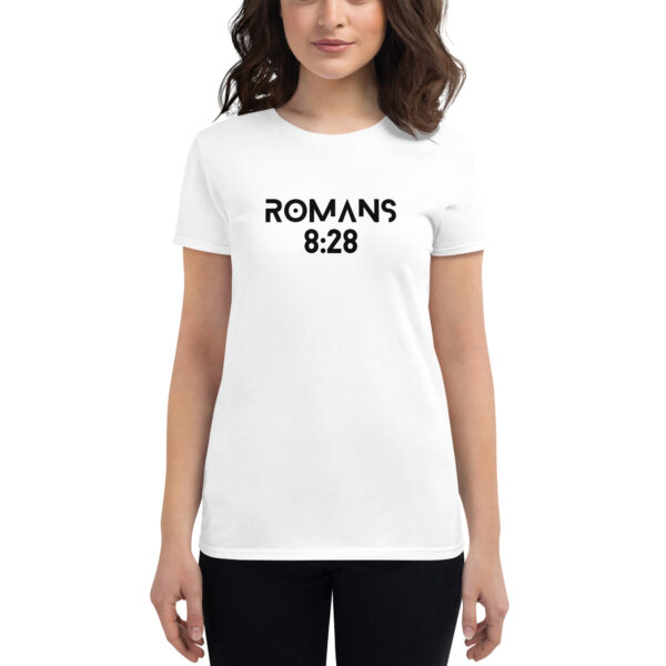 Romans 8:28 T-Shirt - Image 3