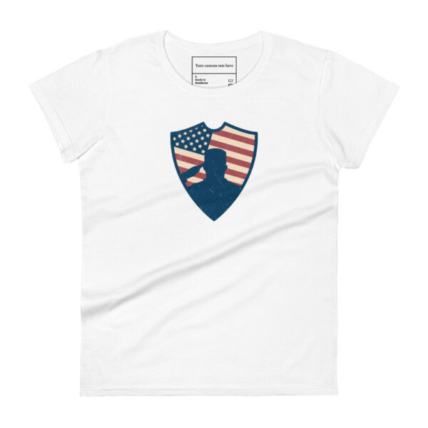 Saluting Soldier Flag T-Shirt