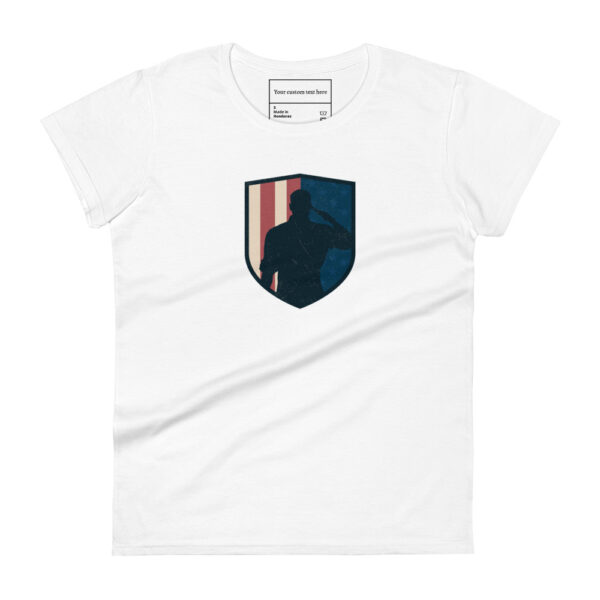 Saluting Soldier Flag T-Shirt